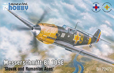 予約 独 Bf109E戦闘機・スロバキア・ルーマニアエース
